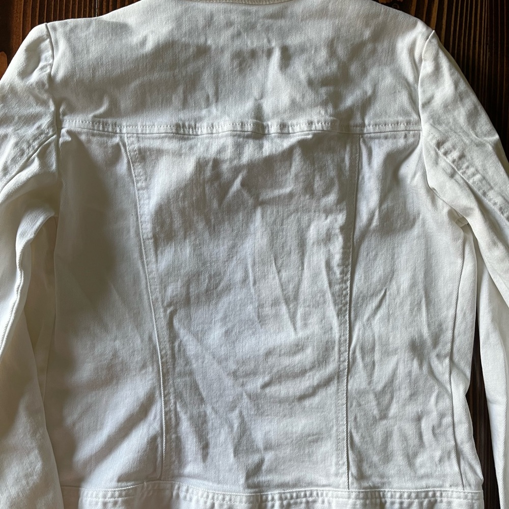 GAP White Jean Jacket - Picture 5 of 6
